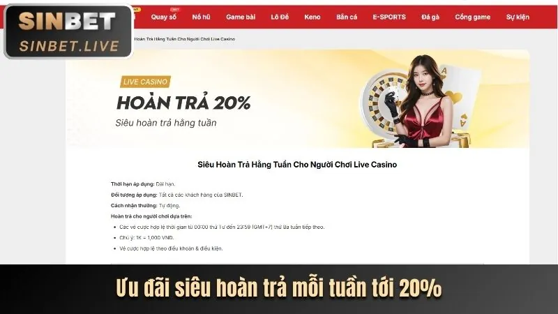 Lợi ích khi chọn khuyến mãi 56wim04